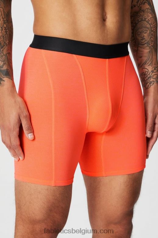 flits oranje Heren de blueprint boxershort Fabletics LH20J3738