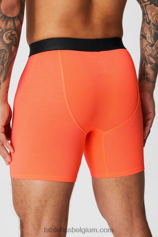 flits oranje Heren de blueprint boxershort Fabletics LH20J3738