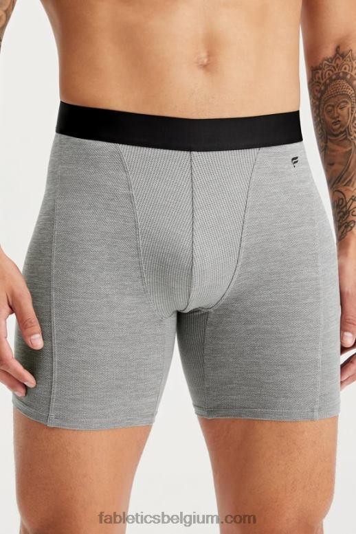 grijze heide Heren de blueprint boxershort Fabletics LH20J3741