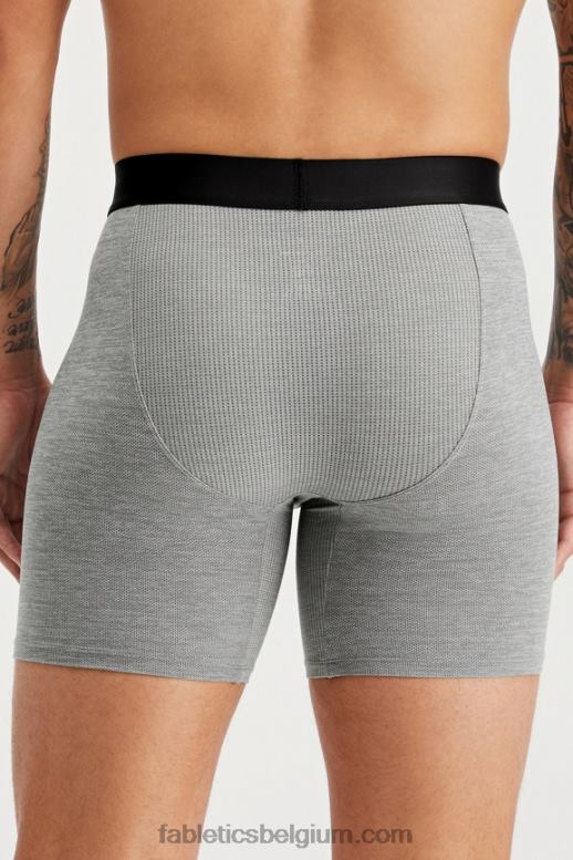 grijze heide Heren de blueprint boxershort Fabletics LH20J3741