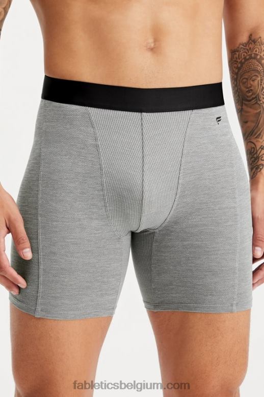 grijze heide Heren de blueprint boxershort Fabletics LH20J3742
