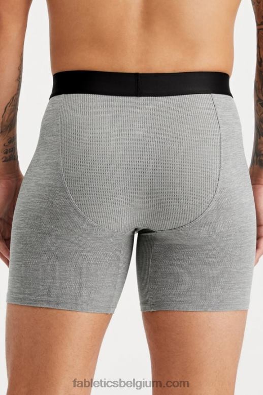 grijze heide Heren de blueprint boxershort Fabletics LH20J3742