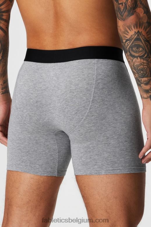 klassieke grijze heide Heren de 24-7 boxershort 197 Fabletics LH20J3763