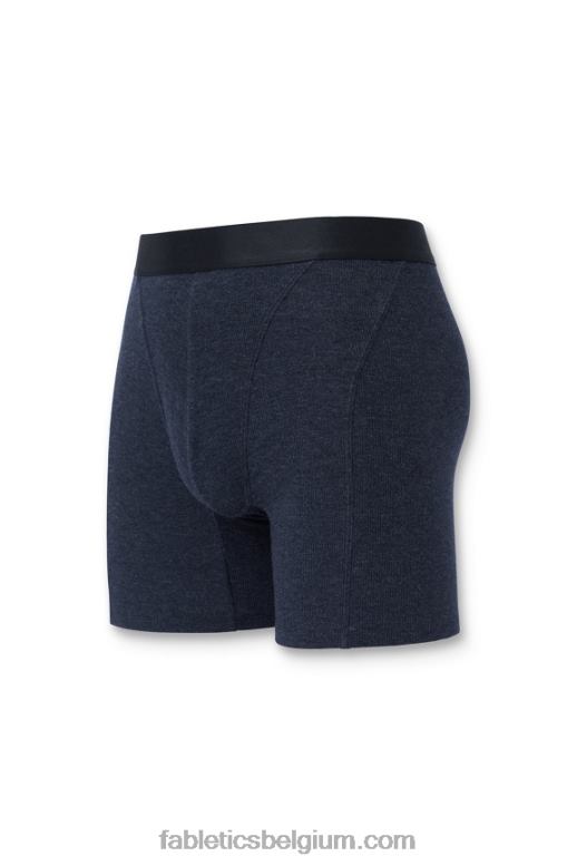 klassieke marine Heren de restoreknit rib boxershort Fabletics LH20J3785