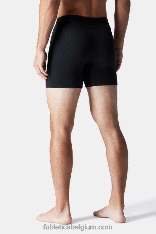 zwart Heren de 24-7 boxershort 200 Fabletics LH20J3777