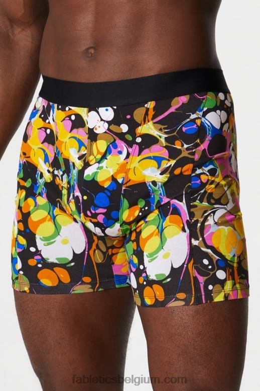 zwart caleidoscopisch Heren de 24-7 boxershort 194 Fabletics LH20J3747