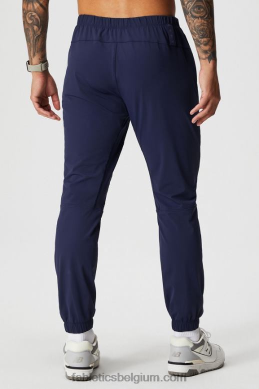 diepe marine Heren de ene jogger Fabletics LH20J3049