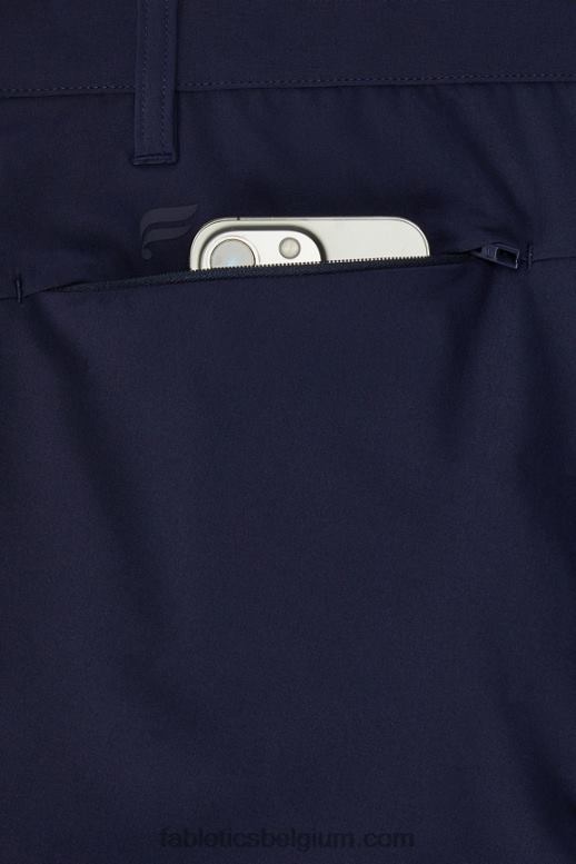 diepe marine Heren de enige broek (klassieke pasvorm) Fabletics LH20J3037