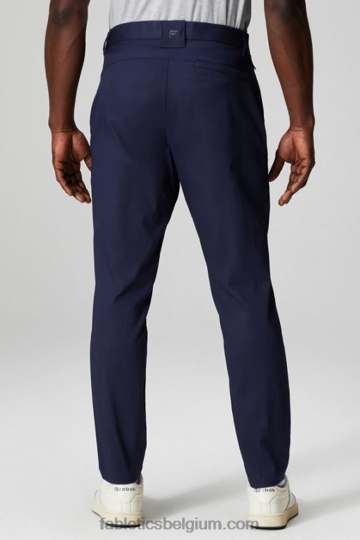 diepe marine Heren de high side chino (klassieke pasvorm) Fabletics LH20J3063