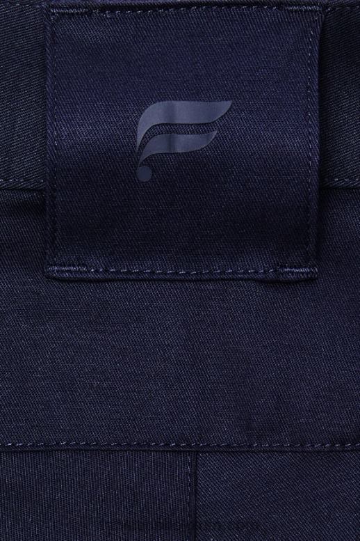 diepe marine Heren de high side chino (klassieke pasvorm) Fabletics LH20J3063