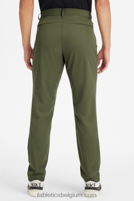 donker mos Heren de enige broek (klassieke pasvorm) Fabletics LH20J3043