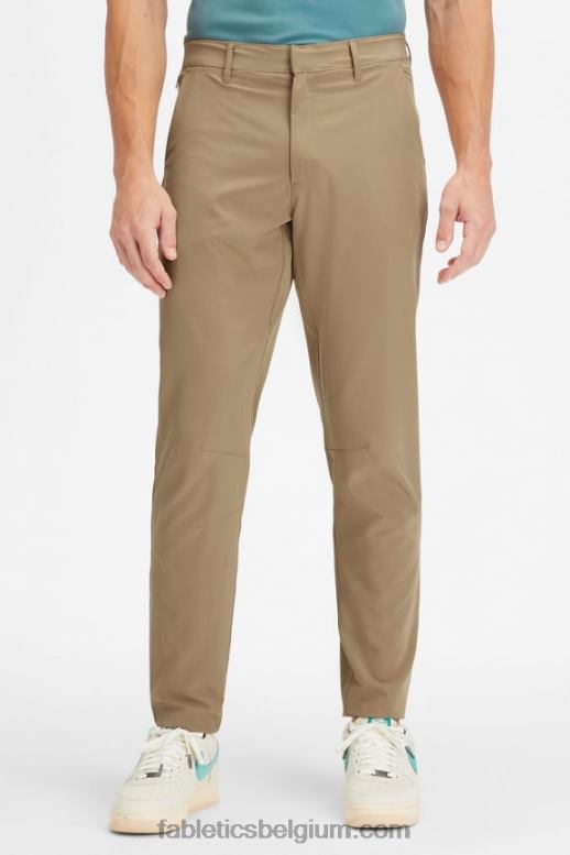 donkere keperstof Heren de enige broek (klassieke pasvorm) Fabletics LH20J3044