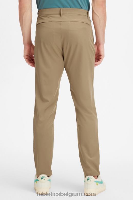 donkere keperstof Heren de enige broek (klassieke pasvorm) Fabletics LH20J3044