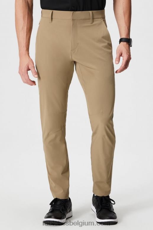 donkere keperstof Heren de enige broek (slim fit) Fabletics LH20J3079