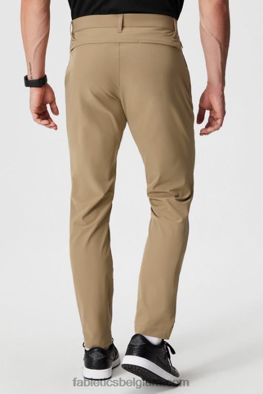 donkere keperstof Heren de enige broek (slim fit) Fabletics LH20J3079