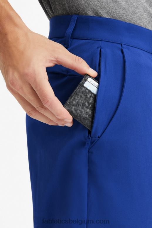 frans blauw Heren de enige broek (klassieke pasvorm) Fabletics LH20J3039