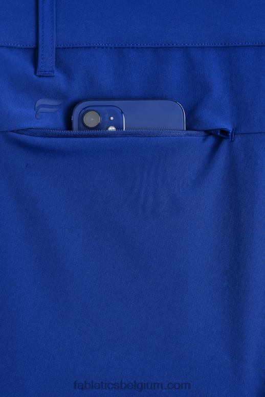 frans blauw Heren de enige broek (klassieke pasvorm) Fabletics LH20J3039