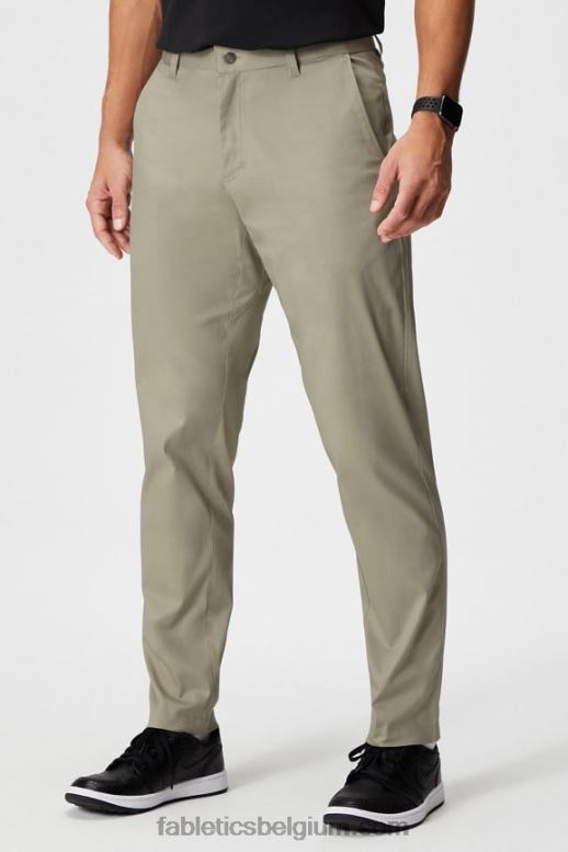 frisse taupe Heren de high side chino (klassieke pasvorm) Fabletics LH20J3065