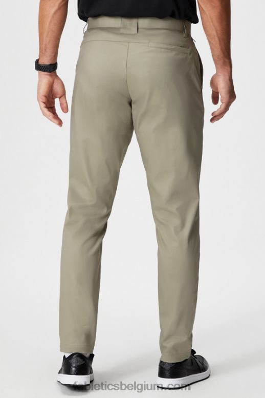 frisse taupe Heren de high side chino (klassieke pasvorm) Fabletics LH20J3065