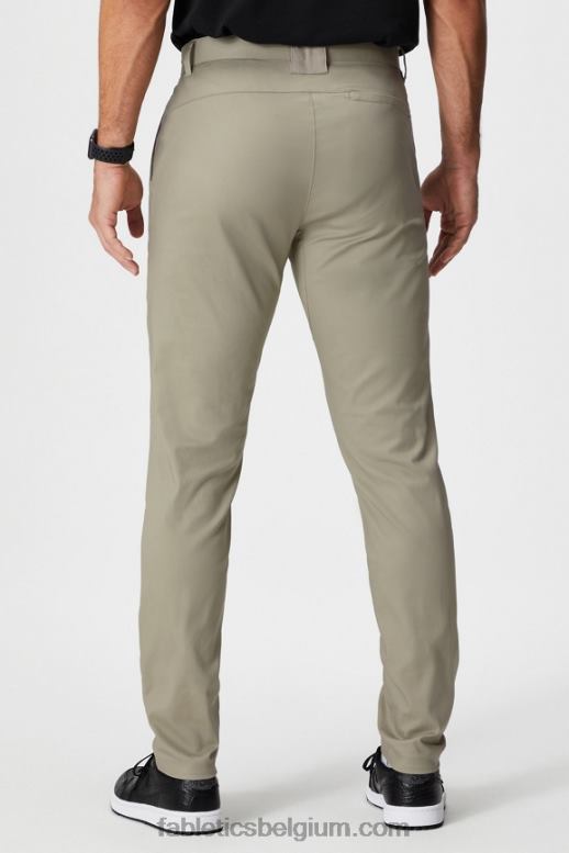 frisse taupe Heren de high side chino (slim fit) Fabletics LH20J3057