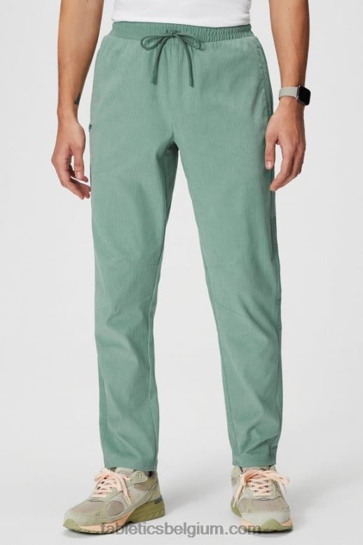 grijze tijm Heren de clubkoordbroek Fabletics LH20J3089