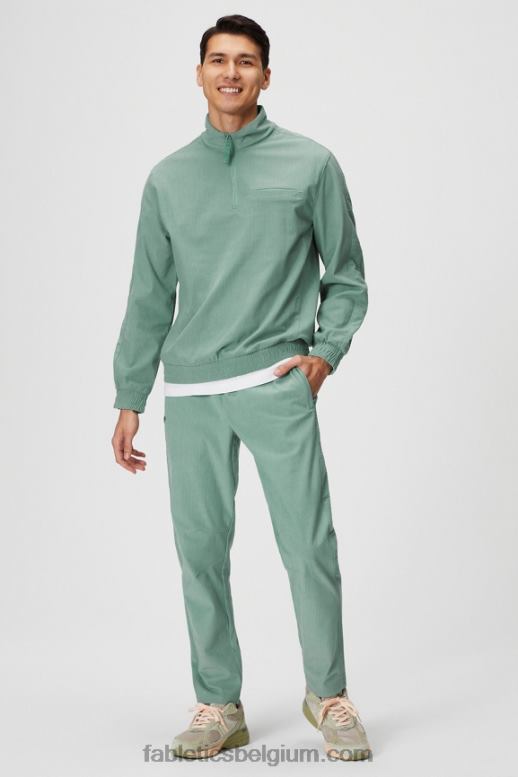 grijze tijm Heren de clubkoordbroek Fabletics LH20J3089