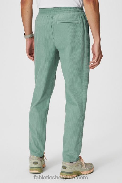 grijze tijm Heren de clubkoordbroek Fabletics LH20J3089