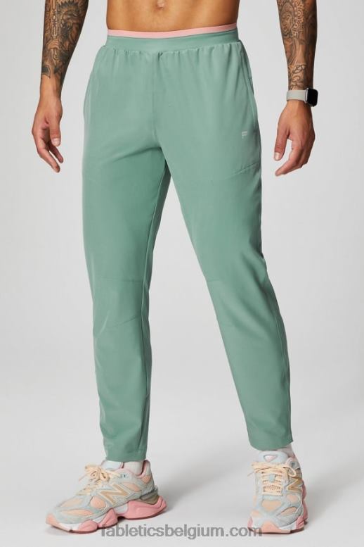 grijze tijm Heren de fundamentele broek Fabletics LH20J3070