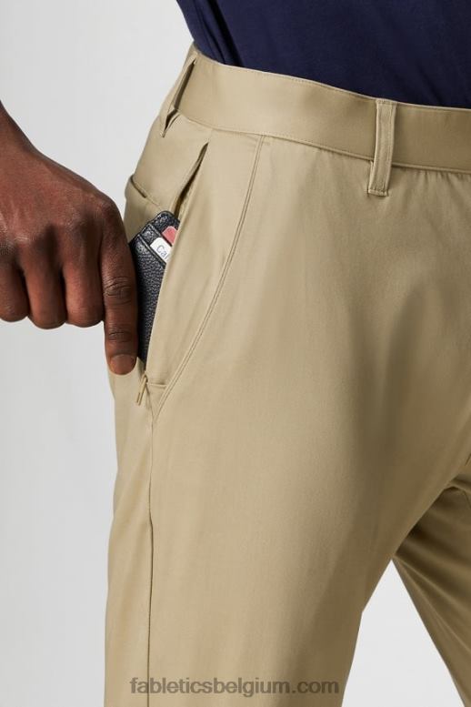 keperstof Heren de high side chino (klassieke pasvorm) Fabletics LH20J3064