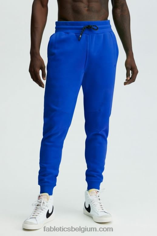 klassiek blauw Heren de postgame-jogger Fabletics LH20J3109