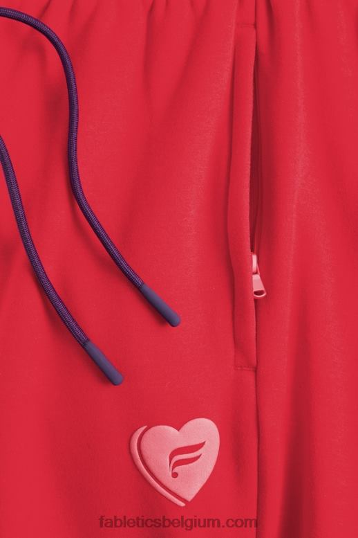 klassiek kersensuikergoedhart Heren de go-to-jogger Fabletics LH20J3092