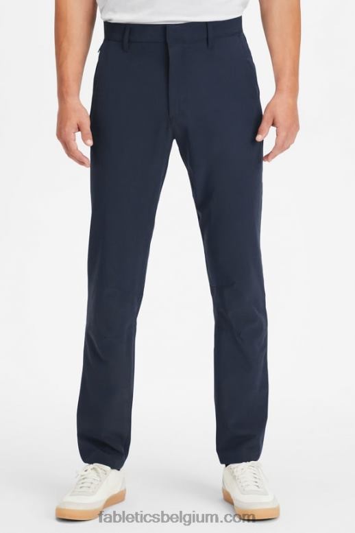klassieke marine Heren de enige broek (klassieke pasvorm) Fabletics LH20J3042