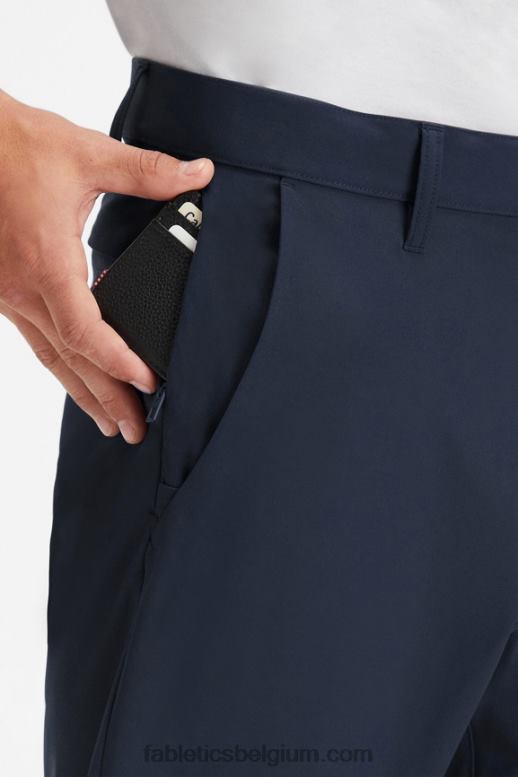 klassieke marine Heren de enige broek (klassieke pasvorm) Fabletics LH20J3042