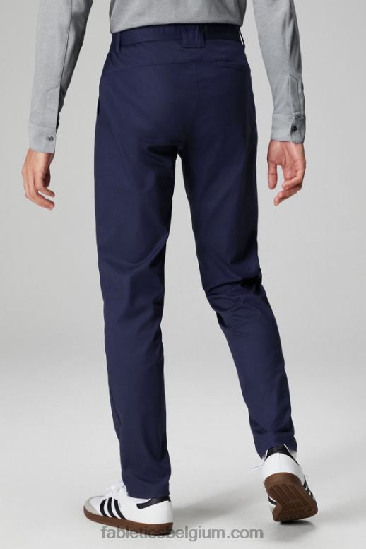 klassieke marine Heren de high side chino (slim fit) Fabletics LH20J3060