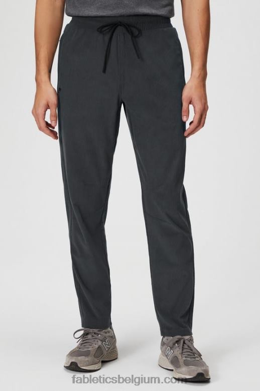 onyx Heren de clubkoordbroek Fabletics LH20J3087