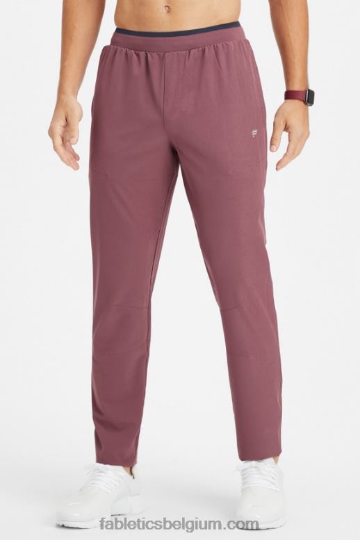 rook rood Heren de fundamentele broek Fabletics LH20J3073
