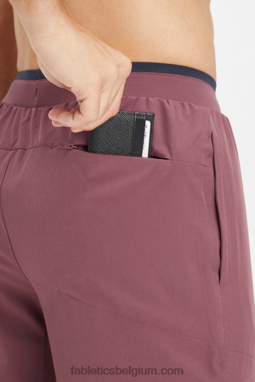 rook rood Heren de fundamentele broek Fabletics LH20J3073