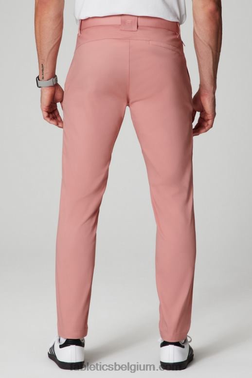 roze leisteen Heren de high side chino (slim fit) Fabletics LH20J3055