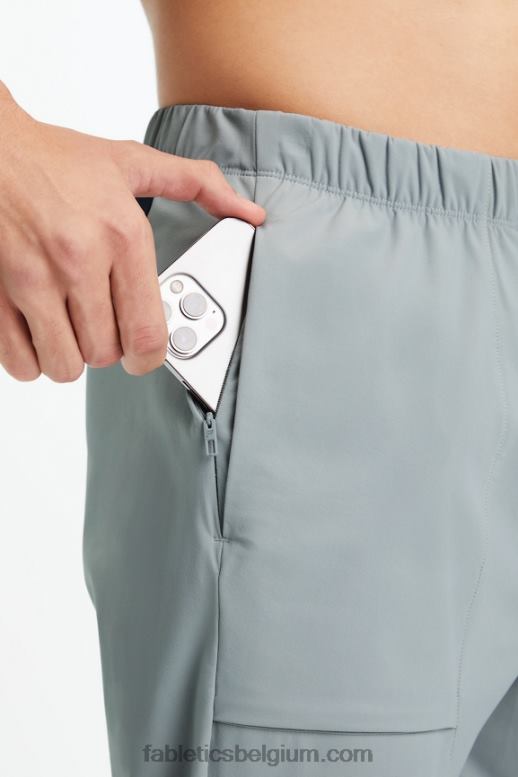 schaduw grijs Heren de ene jogger Fabletics LH20J3046