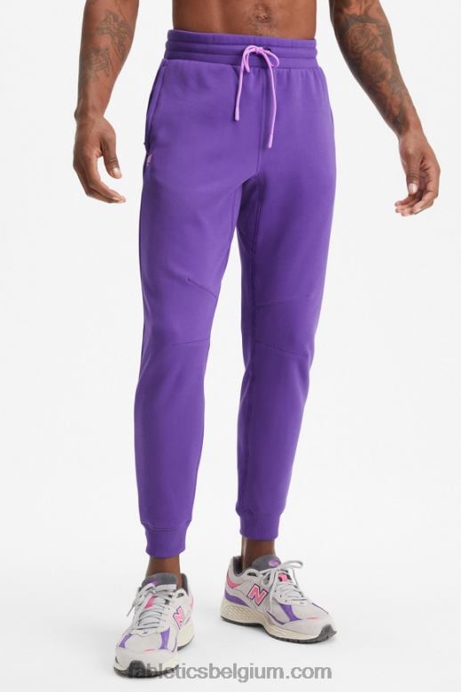 talg paars Heren de go-to-jogger Fabletics LH20J3094