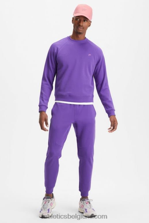 talg paars Heren de go-to-jogger Fabletics LH20J3094