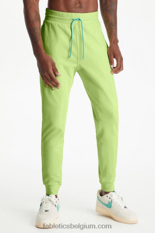 vervaagde limoen Heren de lichtgewicht go-to-jogger Fabletics LH20J3086