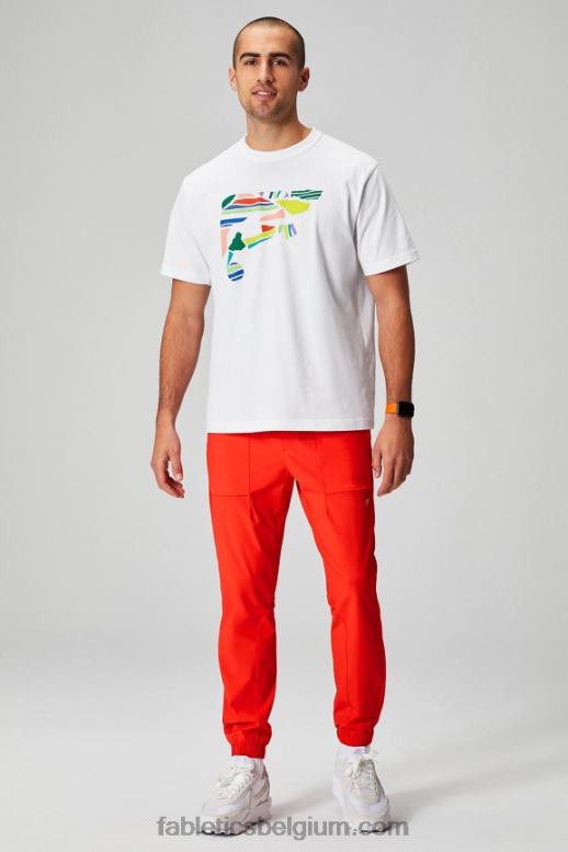 vuur gloed Heren de ene jogger Fabletics LH20J3050