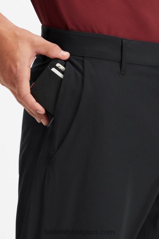 zwart Heren de enige broek (klassieke pasvorm) Fabletics LH20J3035