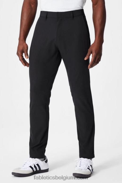 zwart Heren de enige broek (slim fit) Fabletics LH20J3081