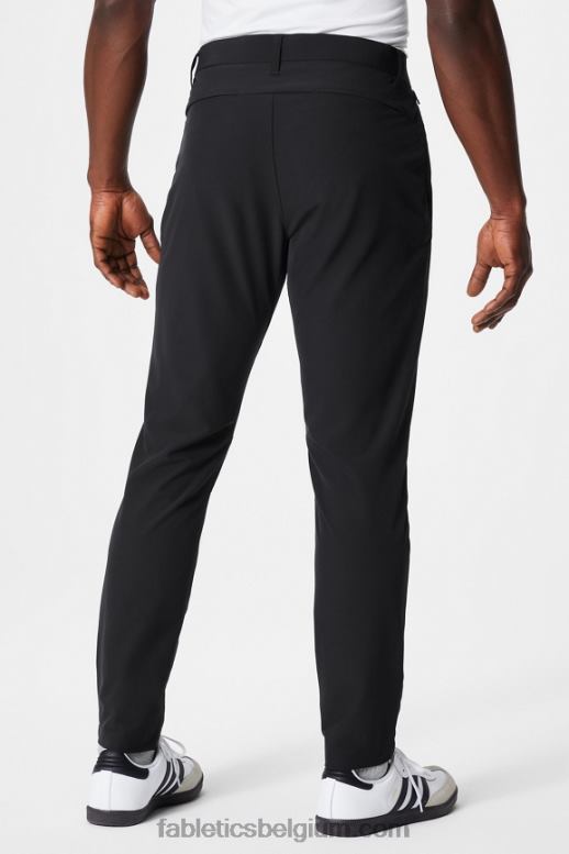 zwart Heren de enige broek (slim fit) Fabletics LH20J3081