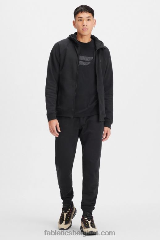 zwart Heren de go-to-jogger Fabletics LH20J3103