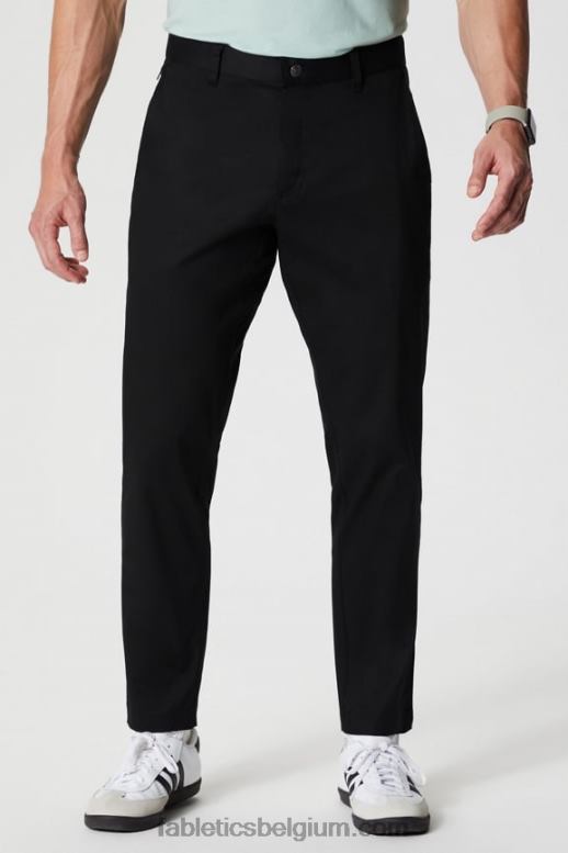 zwart Heren de high side chino (slim fit) Fabletics LH20J3059