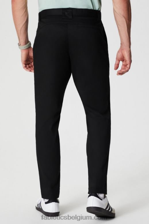 zwart Heren de high side chino (slim fit) Fabletics LH20J3059