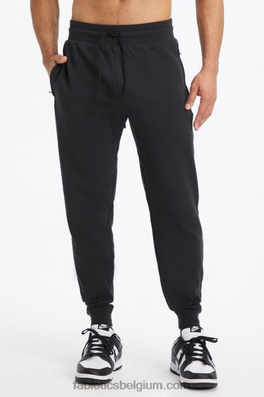 zwart Heren de lichtgewicht go-to-jogger Fabletics LH20J3085